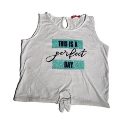 Girl's Sleeveless Top 12 Years old by Energiers